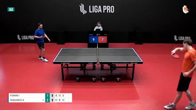 Настольный теннис. А4. Турнир 10 декабря 2022г. 11:45 смотреть онлайн