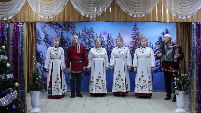 Вокальная группа НСК хора "Русская песня" - Зимняя песня смотреть онлайн