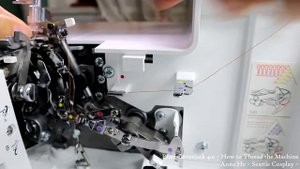 Pfaff Coverlock 4.0 - Part 1 - Threading the Coverlock Machine