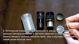 Длиннофокусные окуляры DeepSky Plossl 40 mm и 32mm. Обзор плесслов 40 мм и 32 мм для телескопа