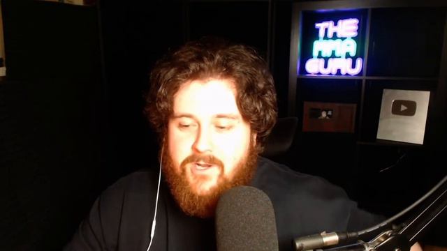 THE MMA GURU DRINK EXPLODES ON STREAM