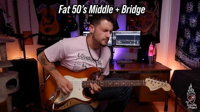 Single Coil shootout : Fender Yosemite vs Fat 50's blues jam смотреть онлайн