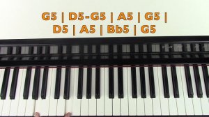 How to play MISTY MOUNTAINS COLD from The Hobbit - Easy Piano Tutorial Lesson