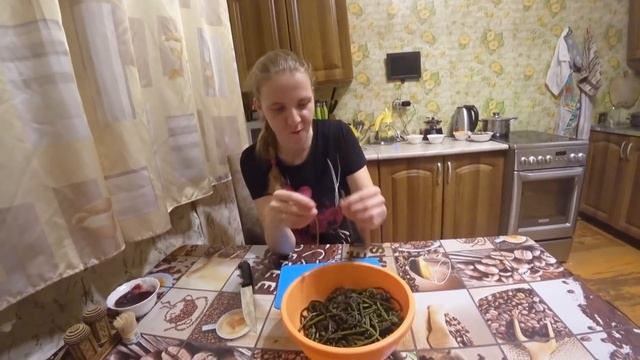 Дела житейские. Про зимнее утро и салат из папоротника.