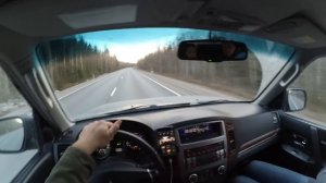 Расход топлива удивил! Поездка в Заполярье на Mitsubishi Pajero 4.