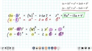Квадрат суммы и квадарат разности. Формулы сокращенного умножения