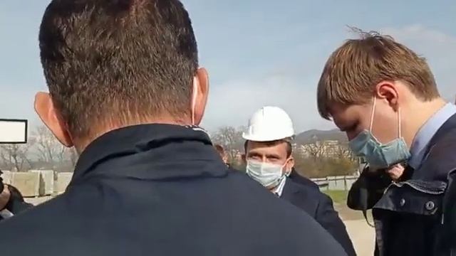 Объезд губернатора в Новороссийске: ЖК "Мята"
