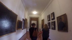 Флоренция / галерея Уффици / коридор Вазари