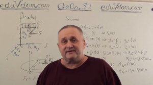 Термех. Статика. Равновесие пространственной системы сил