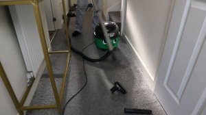 Vacuuming the Hallway and Vacuum Filters with Numatic Henry Pet and Miele C3