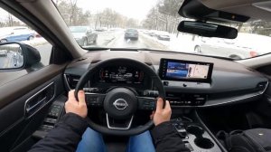 NEW 2024 Nissan X-Trail  POV Test Drive 2K 60fps @DRIVEWAVE1