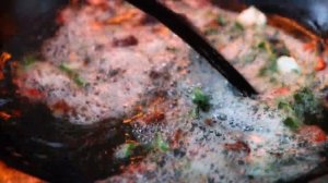 Готовим курицу на природе