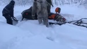 Тайга Патруль 550 SWT Застрял