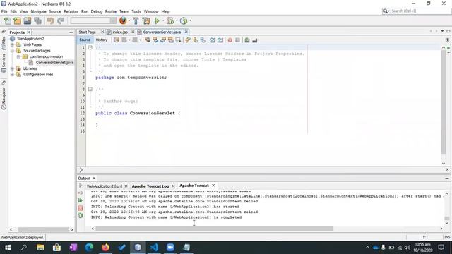Temperature Converter in JSP | JSP Basics смотреть онлайн