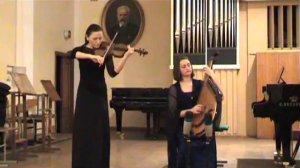 Bach - Gounod. Ave Maria. Tetiana Voynarovska (violin), Lesya Korol (bandura)