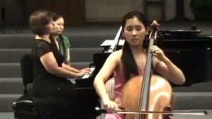 Concert Cellist Sifei Wen Astor Piazzolla Le Grand Tango for Cello and Piano