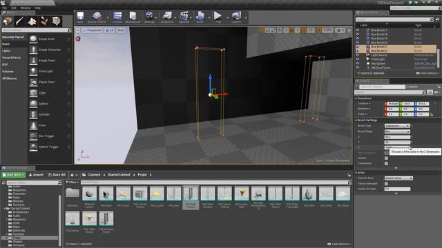 Intro to Level Creation Adding Windows & Doors _ 03 _ v4.7 Tutorial Series _ Unreal Engine