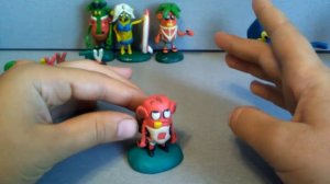 Zombie Catchars из пластилина. #2 Все зомби с пляжа!