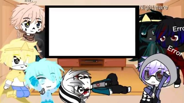 Sans AU react to meme Part 1+ happy birthday ink bonus [my AU ] смотреть онлайн