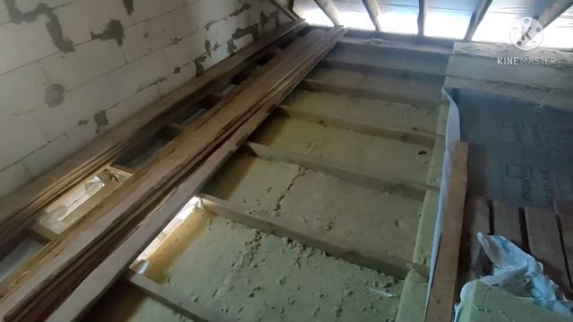 Утепление чердачного перекрытия холодного чердака.