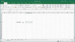 How to Add Same Cells from multiple Worksheets in Excel 2016