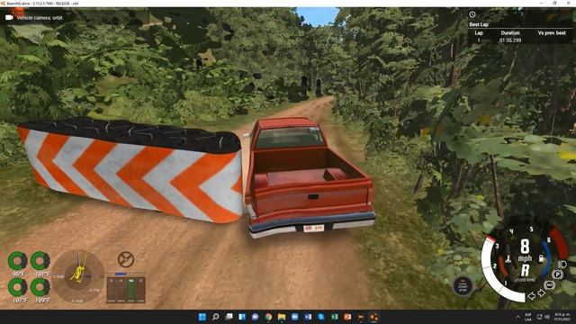 BeamNG.drive (Time Trials) (Chevrolet Silverado (2014)) смотреть онлайн