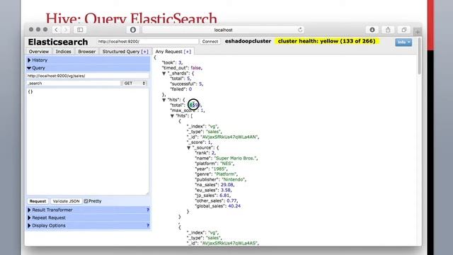 Learn ElasticSearch - How to browse ElasticSearch index using Head plugin
