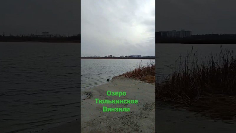 Озеро Тюлькинское в Винзилях.