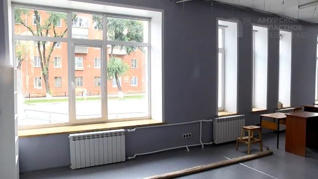Капитальный ремонт в библиотеке Чехова
