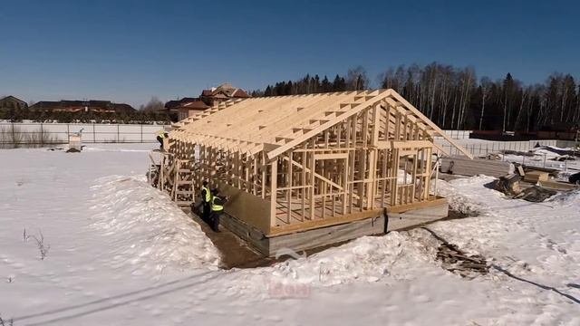 Технология строительства каркасного дома