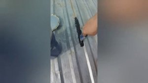 ремонт плоской кровли из профнастила