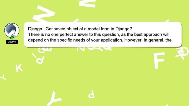 Django : Get saved object of a model form in Django? смотреть онлайн