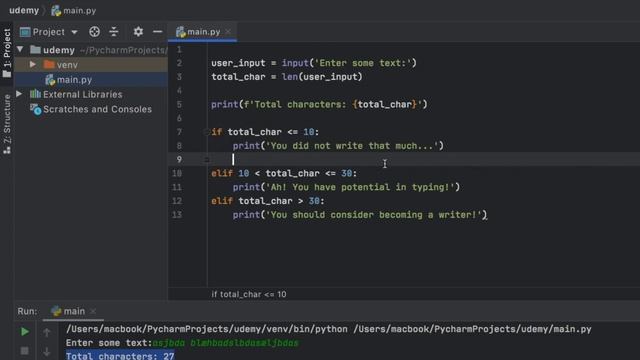 Fast & Easy Python 3.9 Tutorial - If & Else (Part 7) 2022
