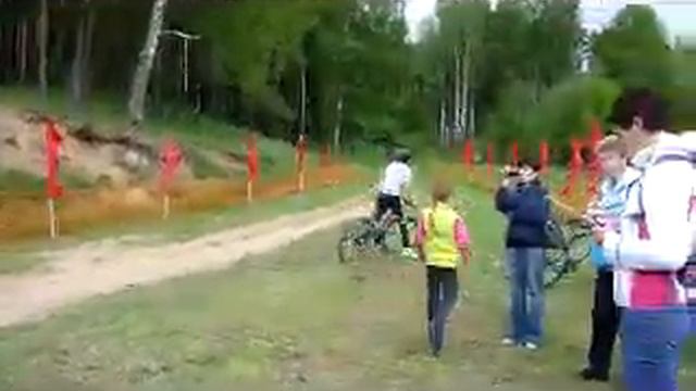Соревнования по маунтинбайку в Калашниково