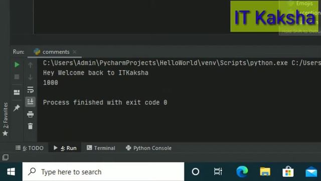 Class and Object in Python |  Object oriented concept in Python | Method