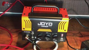 Joyo BanTamP FIREBRAND micro amplifier quick sit down demo from GuitCon 2018