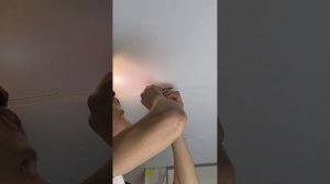 Лайфхак : Вклейка торца на световой линии 15 мм .