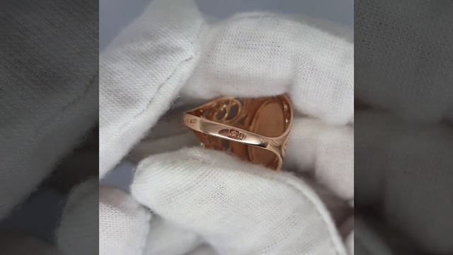 Перстень из золота 583 пробы, сделано в #СССР #топазсамара #раритет смотреть онлайн