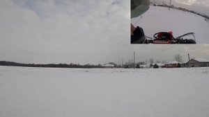 2019 HONDA CRF 450L SNOW FUN!