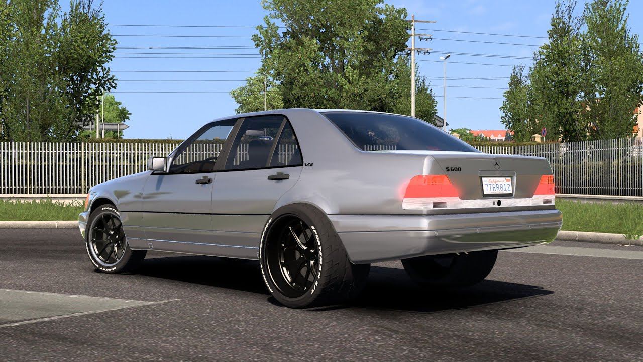 [ETS 2] Mercedes Benz S600 V12 W140_KAБAH in Delivery Action смотреть онлайн