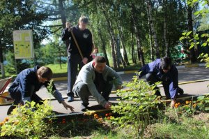 Фруктовый сад в Звенигородском ПНИ