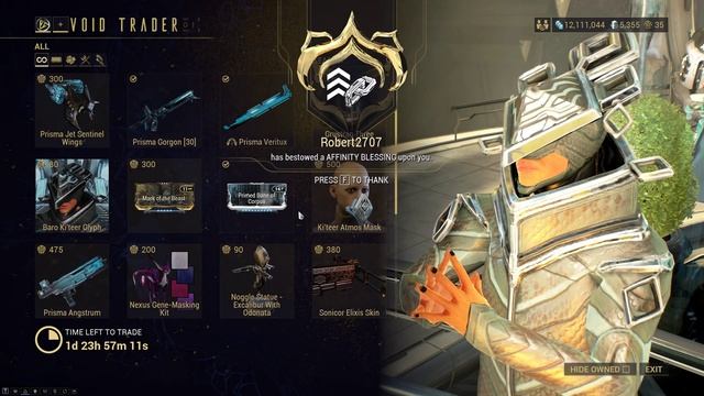 Warframe | BARO KI'TEER: LAST VISIT - WEAPONS & MODS - Dec 31st (PC) (CONSOLE IN PINNED) смотреть онлайн