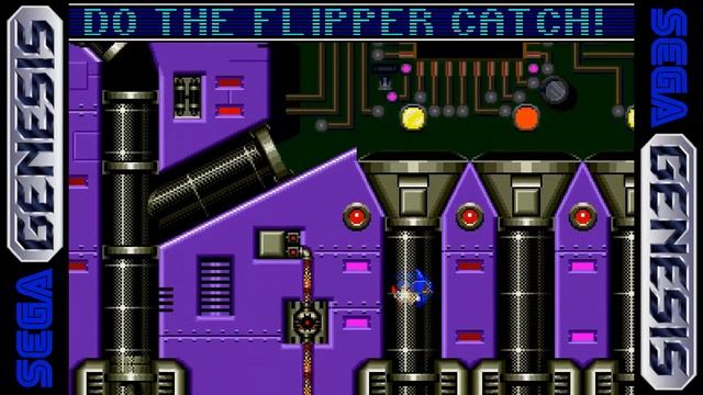 Sonic Spinball (Genesis) - All Rings / No Death Walkthrough смотреть онлайн