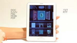 Электронная книга планшет TeXet TB 883A 4ГБ grey