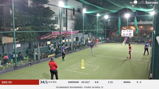 Live Cricket Match | AGMs VII vs SMs VII | 02-Apr-23 07:00 PM 7 overs | Mojo Cricket League - Staff