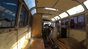 АВТОДОМ ИЗ ПАЗ 672 НАЧАЛО