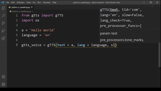 Did you know that Python can speak | Text to speech in Python | gtts
