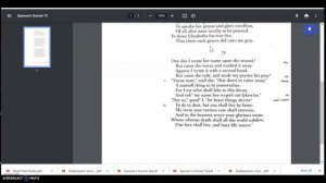 202- Spenser Sonnet Textnotes Screencast- Sonnet 75