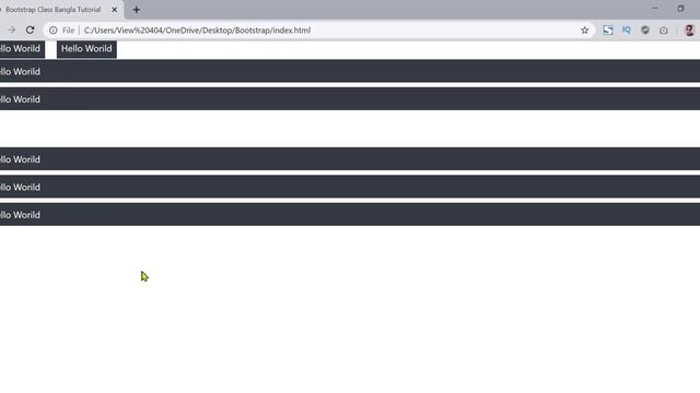 Bootstrap Bangla Tutorial Episode 05, Display flex, Dispaly block, D-inline, D-inline-flex смотреть онлайн