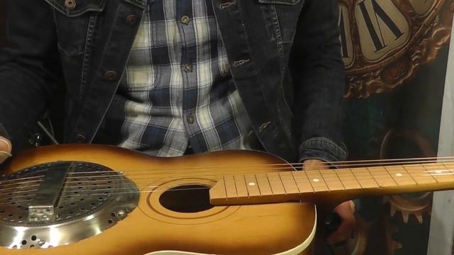 Слайд-гитара из черниговской акустики. Переделка в гитару Добро. Новая жизнь старой гитары. смотреть онлайн